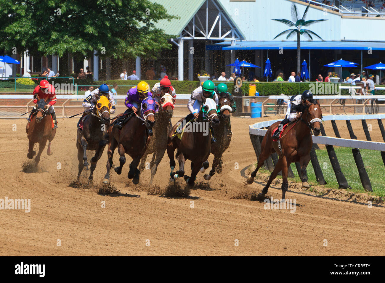 Horse race track hires stock photography and images Alamy