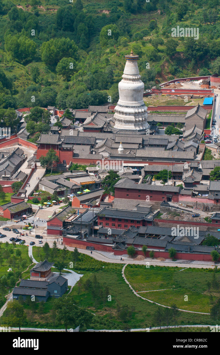 Wutai Shan monastic site, Mount Wutai, Unesco World Heritage Site, Shanxi, China, Asia Stock Photo