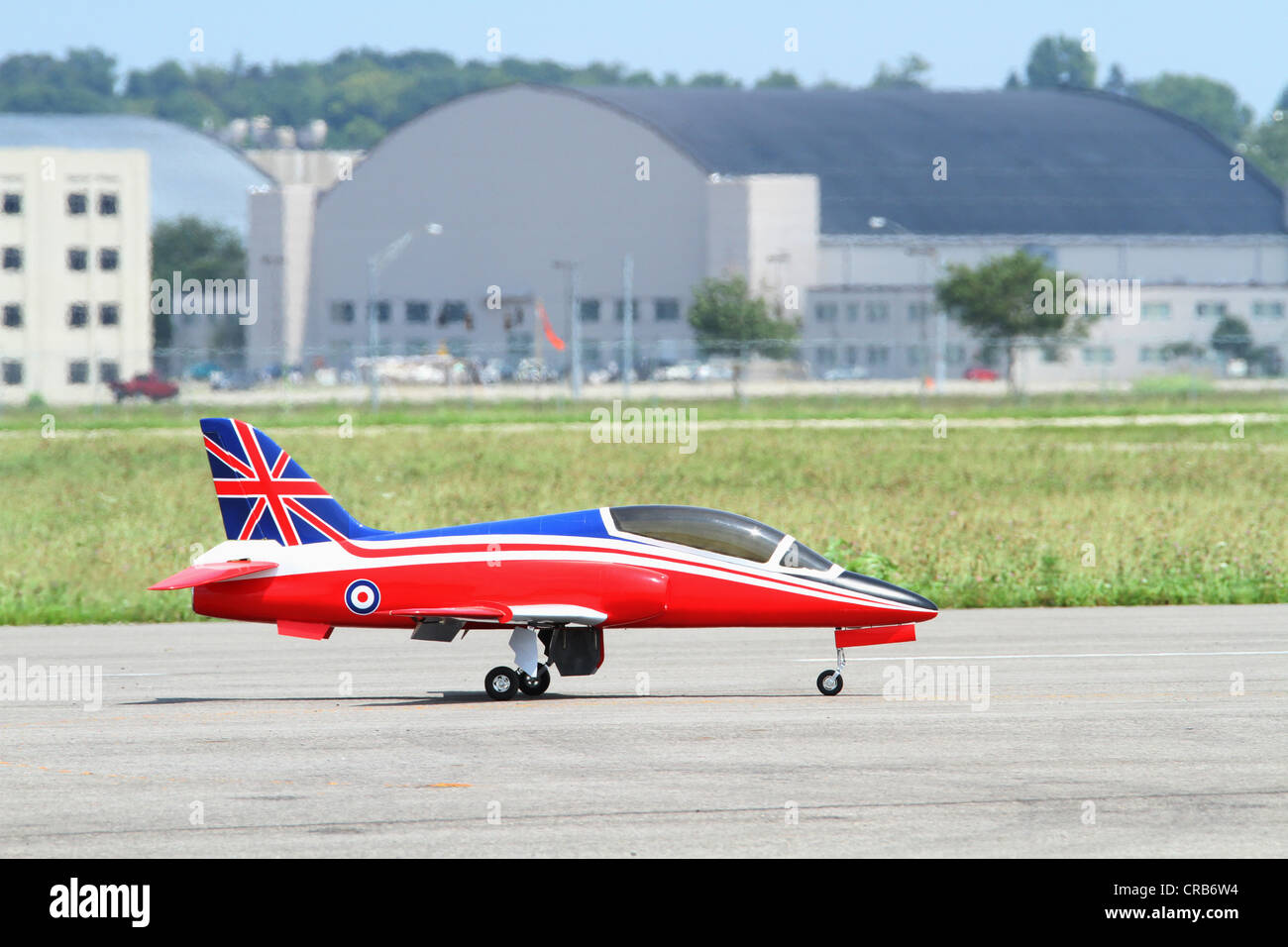 Radio Controlled Model Jet Airplane Stock Photo Alamy