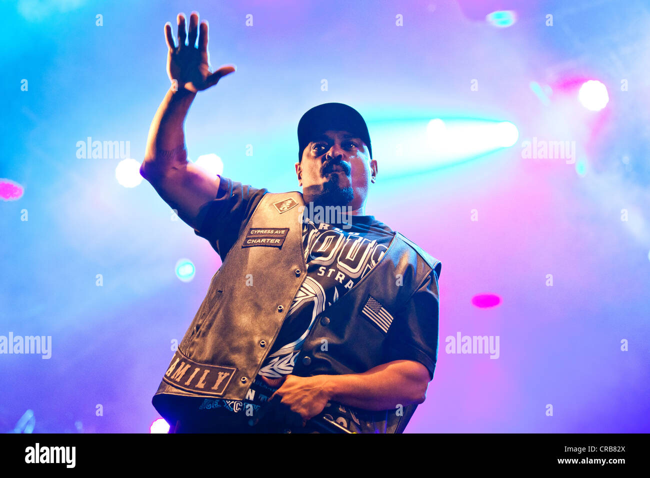 Sen Dog from the U.S. hip hop band Cypress Hill performing live at the ...