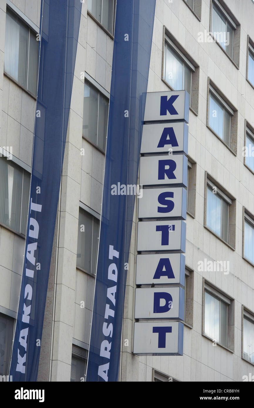 Karstadt department store, store Koenigstrasse corner Schulstrasse