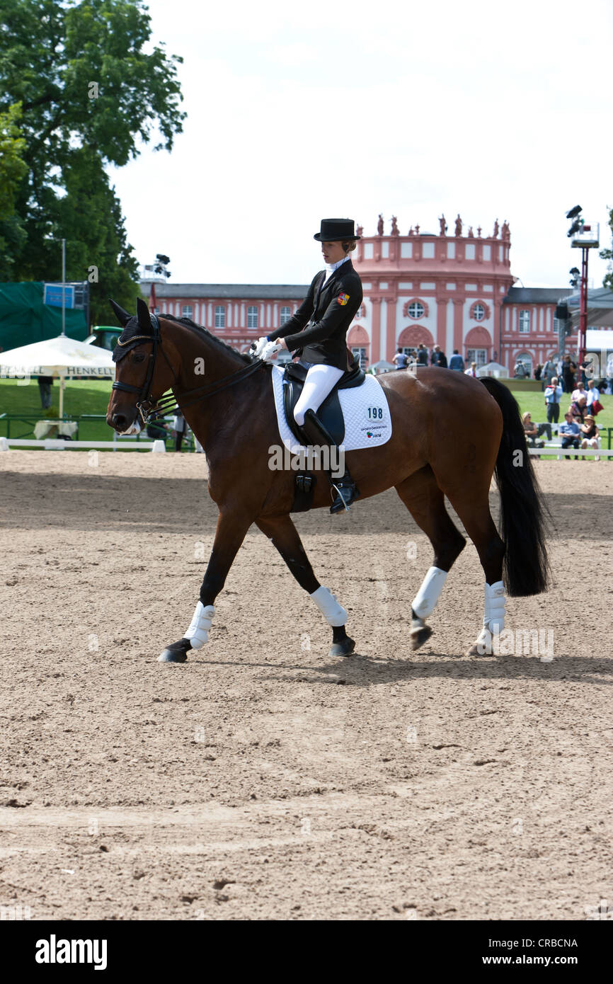Dressage, International Pentecostal show jumping and dressage competition, Schlosspark Biebrich
