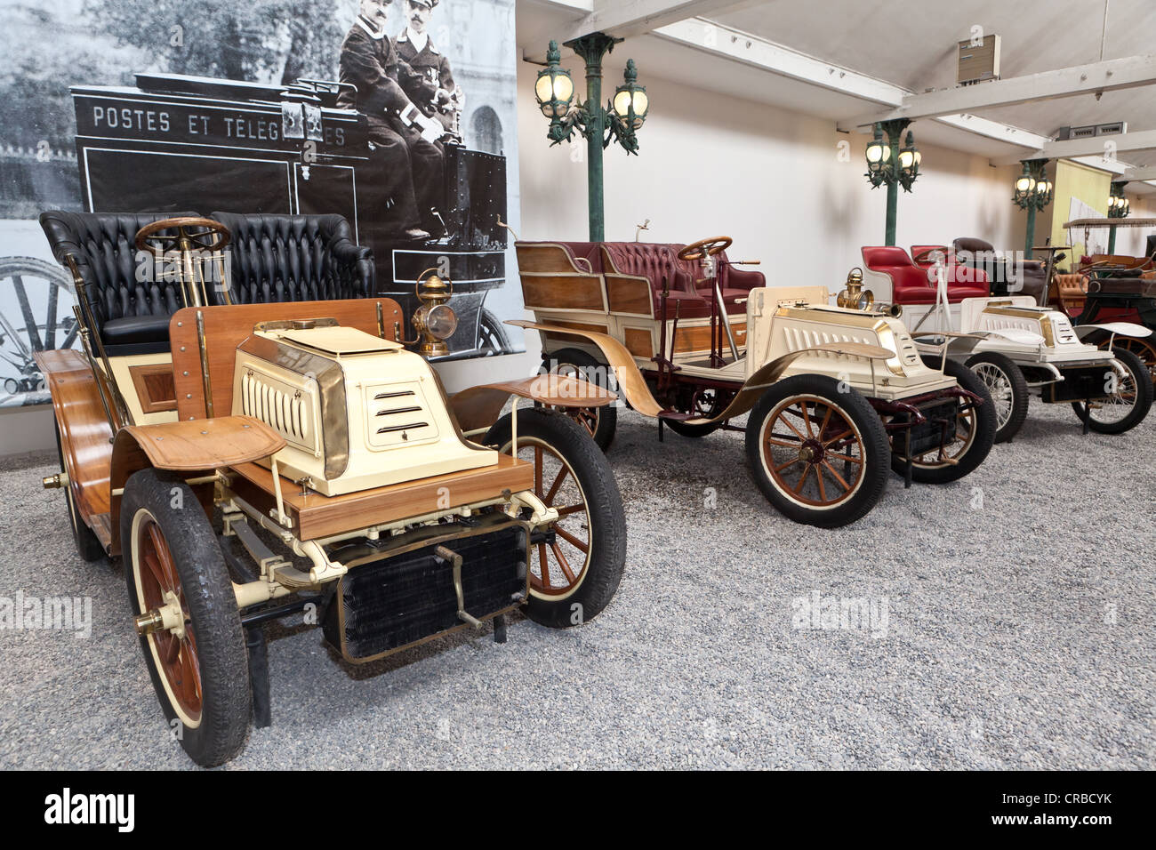 De Dion Bouton, Biplace Type S, built in 1902, France, Collection Schlumpf, Cité de l'Automobile, Musée National Stock Photo