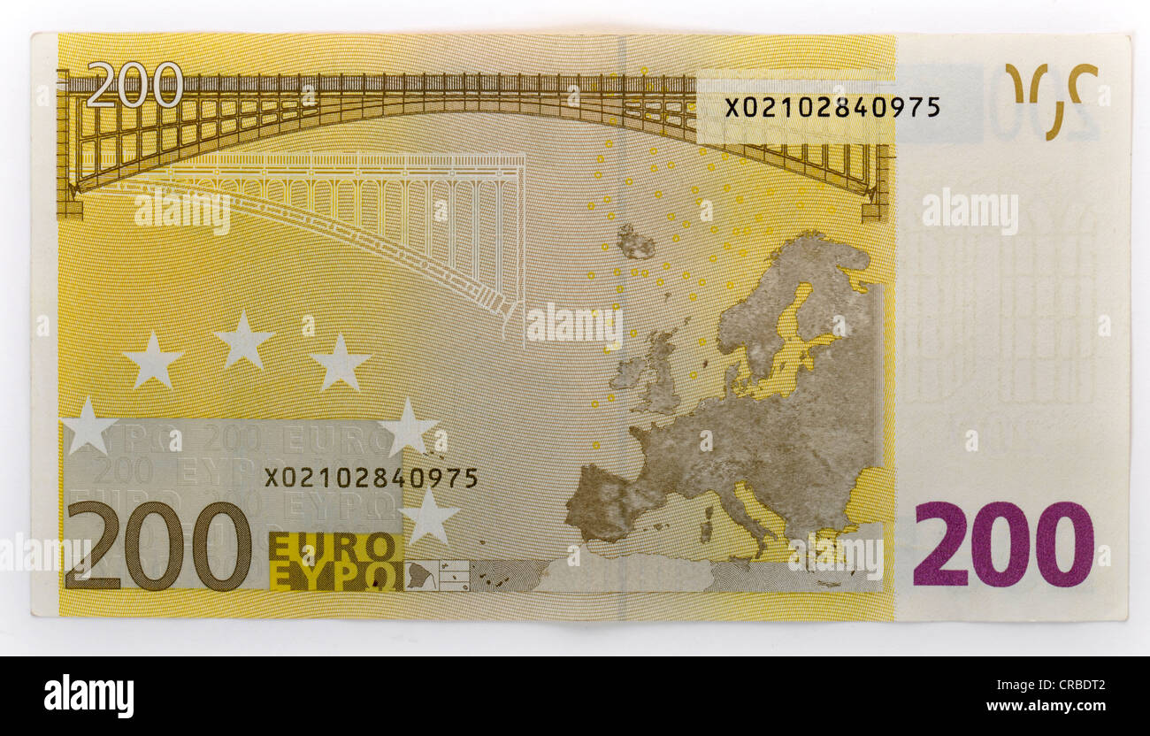 200 euro note hi-res stock photography and images - Alamy