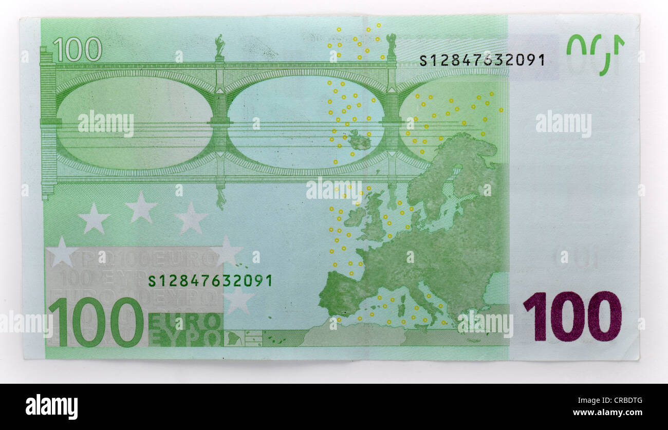 EUROLINE - le billet de 100 €uros