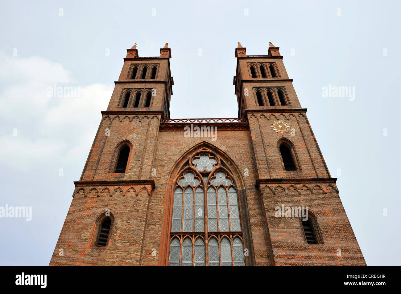 Friedrichswerdersche Kirche or Friedrichswerder Church, Schinkelmuseum museum, museum of sculptures, by Karl-Friedrich Schinkel Stock Photo