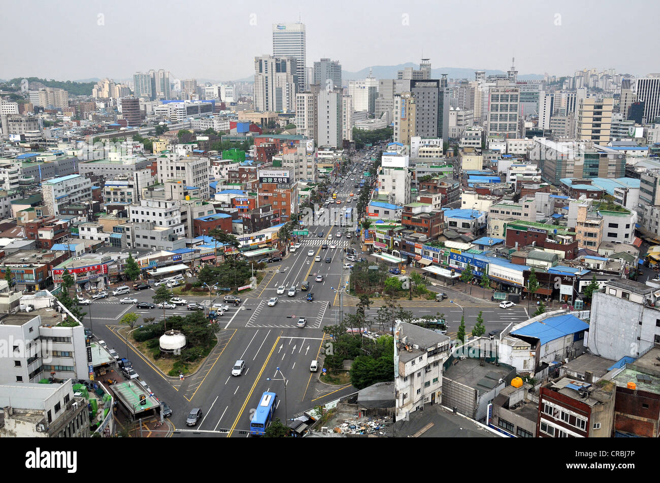 street scene Euljiro 4 Seoul South Korea Stock Photo