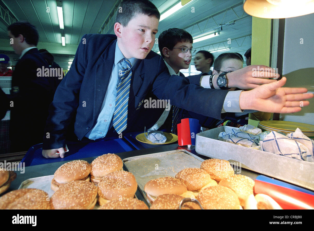 Pupils school canteen uk hires stock photography and images Alamy