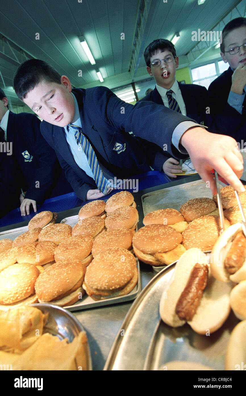 School dinner canteen uk school hires stock photography and images Alamy