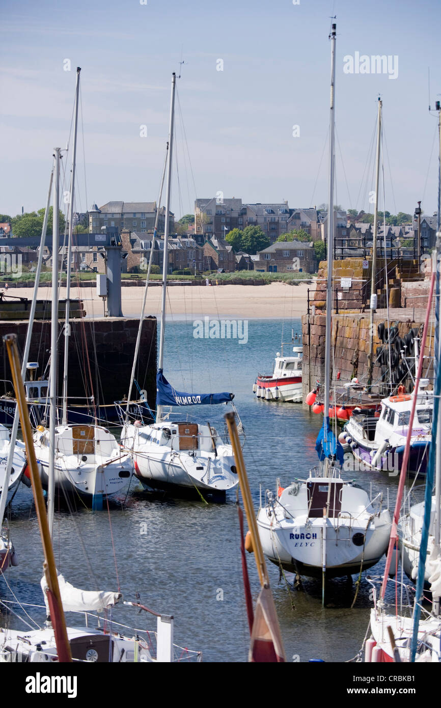 North Berwick harbour, East Lothian Scotland Stock Photo Alamy