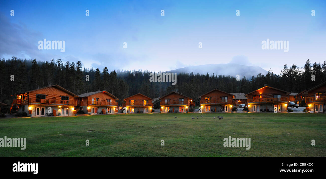 Baker Creek Chalets, Bow River Parkway, Banff National Park, Canadian