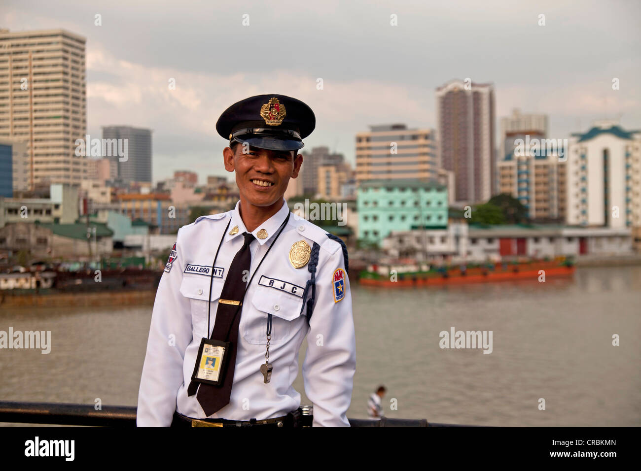 Filipino guard hires stock photography and images Alamy