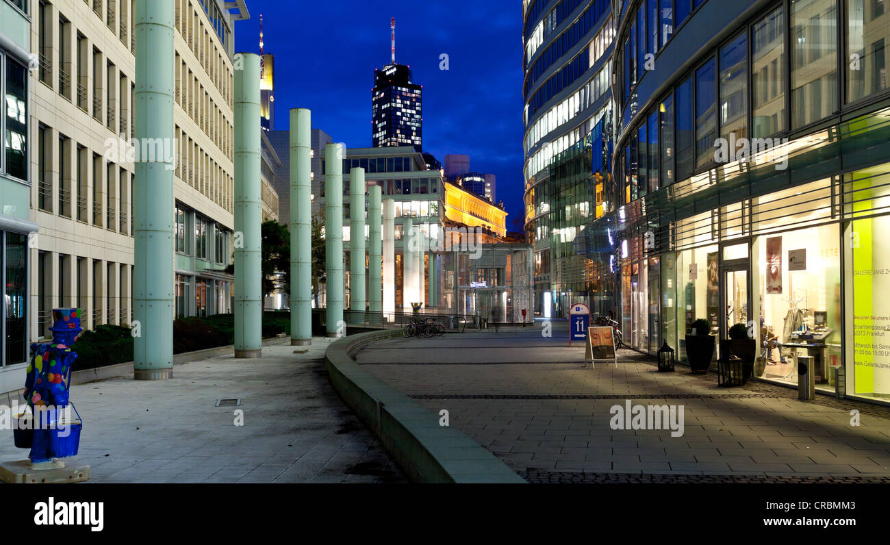The Frankfurter Welle, a wave-shaped modern office building, designed ...