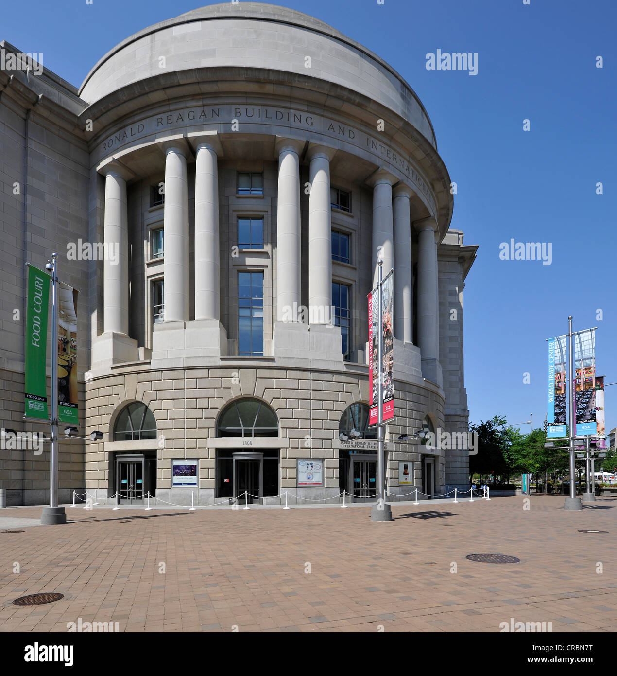 Ronald Reagan Building and International Trade Center, Washington DC, District of Columbia, USA, PublicGround Stock Photo