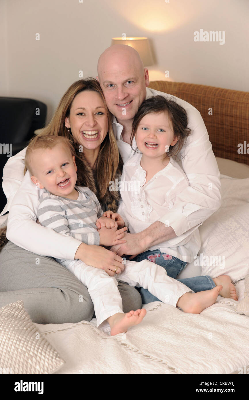 Family of five two dads hi-res stock photography and images - Alamy