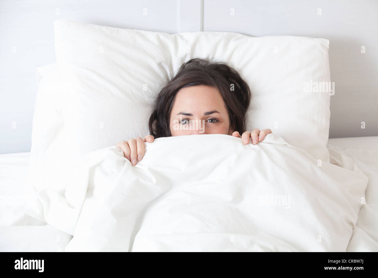 Hiding under bed covers hires stock photography and images Alamy