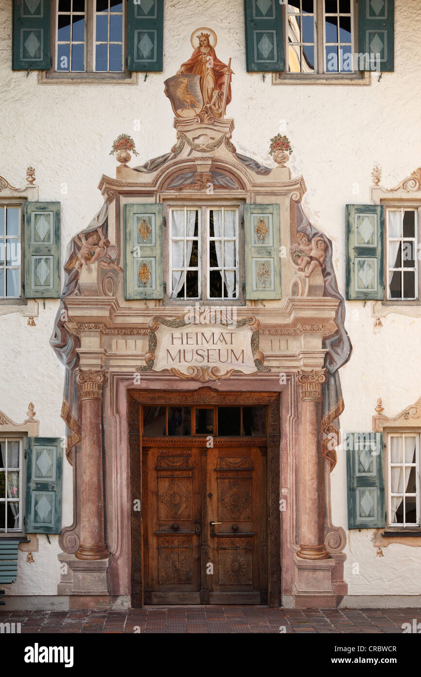 Heritage Museum, Prien am Chiemsee, Chiemgau, Upper Bavaria, Bavaria, Germany, Europe, PublicGround Stock Photo