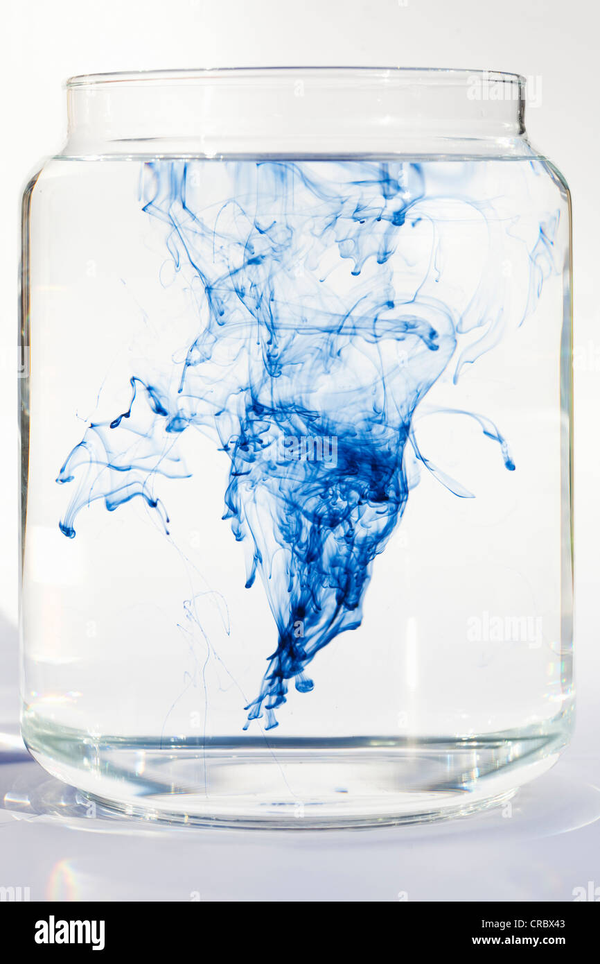 Food Coloring In Water Diffusion