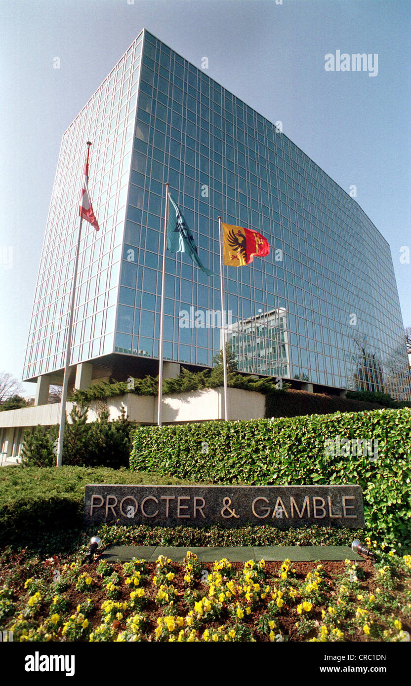 Corporation headquarters Procter & Gamble in Geneva, Switzerland Stock Photo