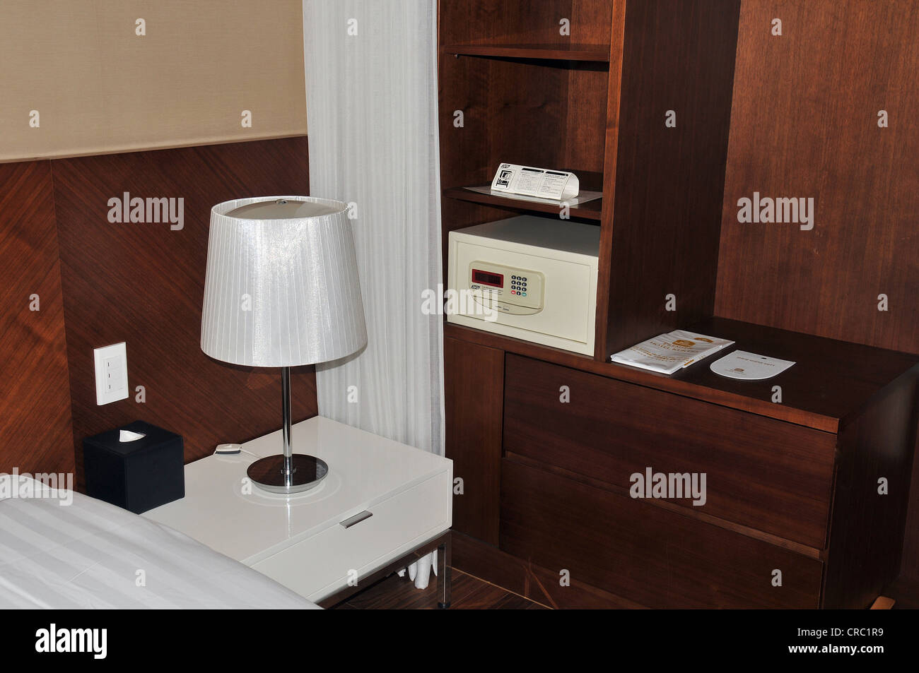 safety box in hotel room Seoul South Korea Asia Stock Photo Alamy