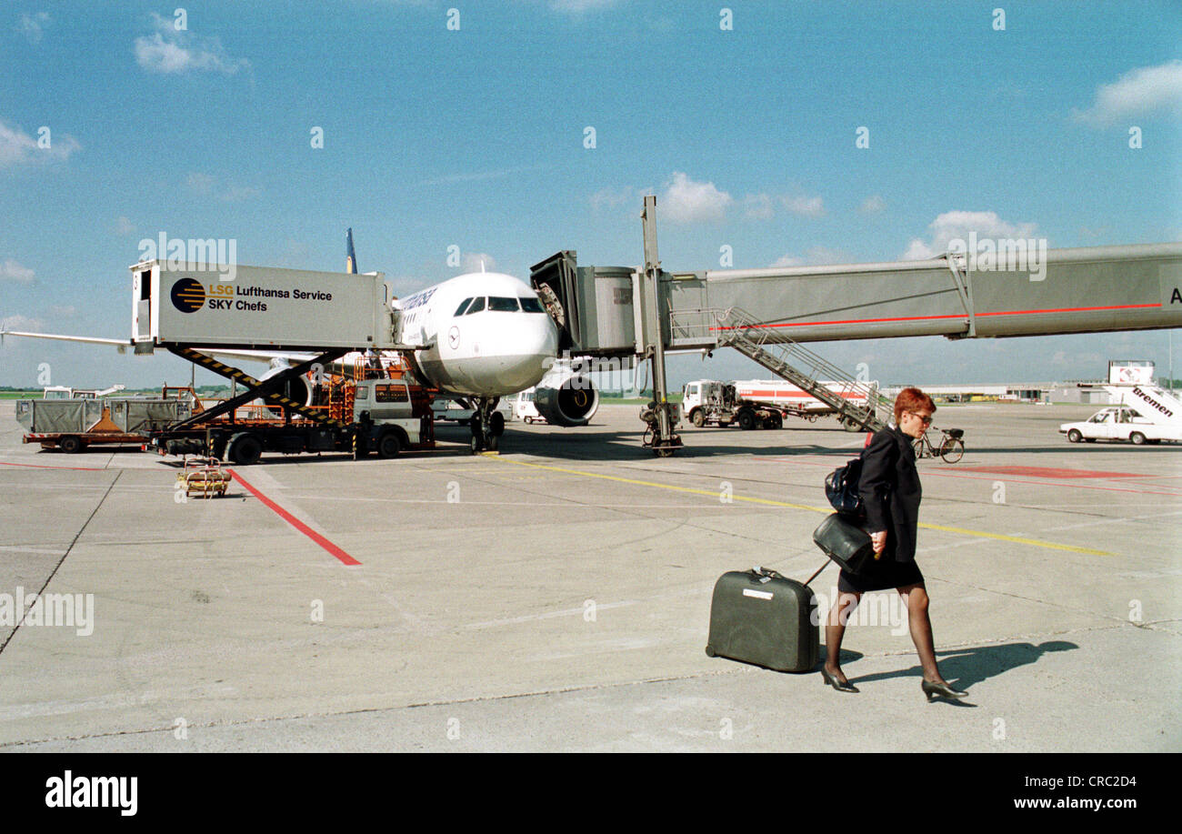 Bremen airport, Germany Stock Photo - Alamy