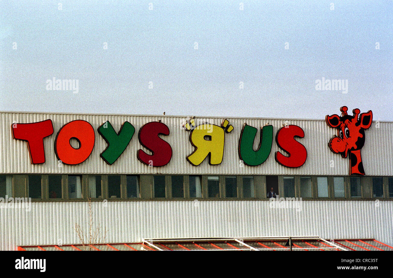 Branch of the chain Toys R U.S. in Waltersdorf, Germany Stock Photo