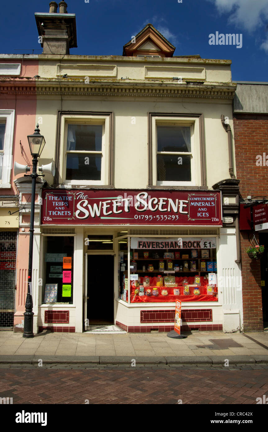 Preston Street Faversham town shops town centre streets Kent england UK Stock Photo Alamy