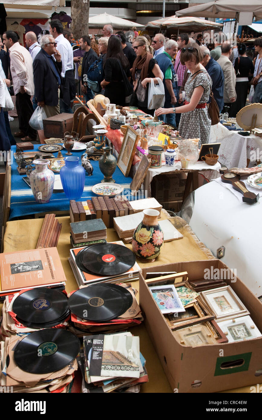 Rome flea market hires stock photography and images Alamy