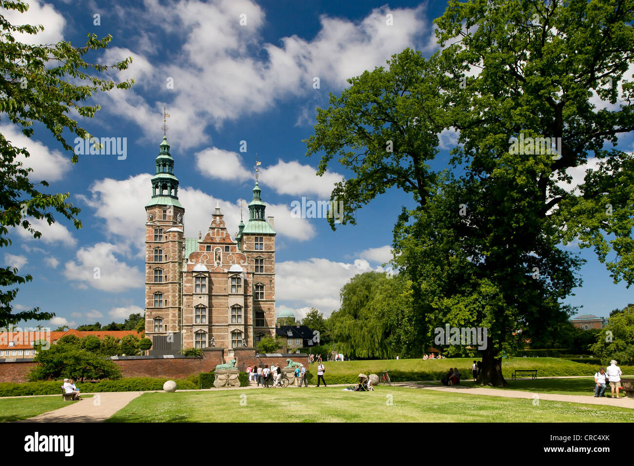 Rosenborg Castle, Copenhagen, Denmark, Europe Stock Photo