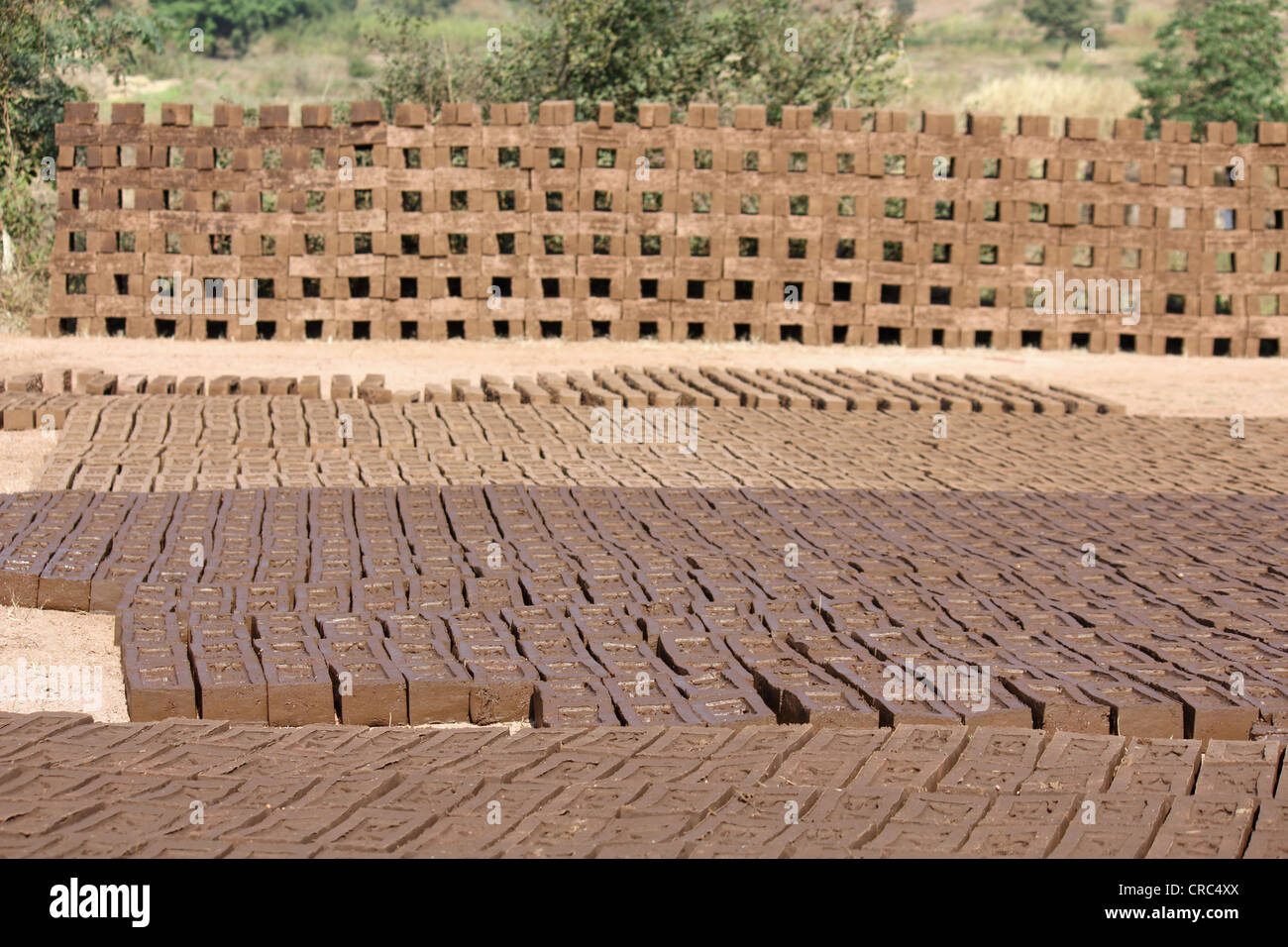 Bricks for construction Stock Photo Alamy