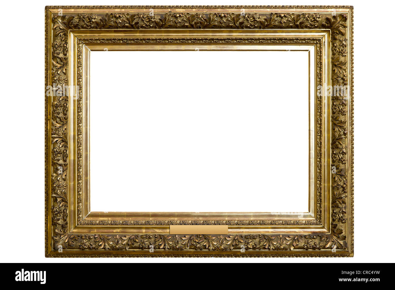 Gilded picture frame Stock Photo