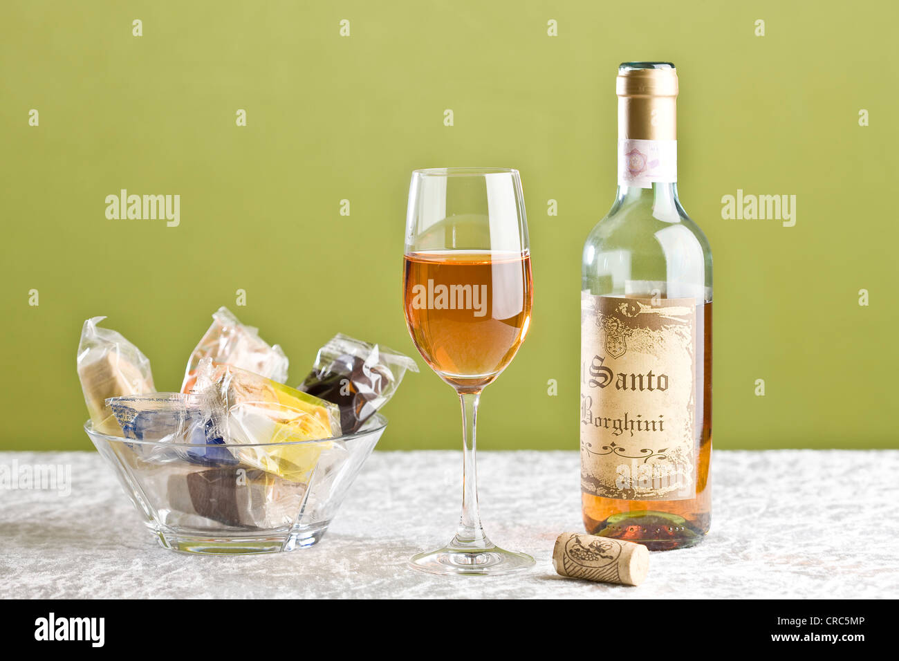Bottle glass vin santo dessert hires stock photography and images Alamy