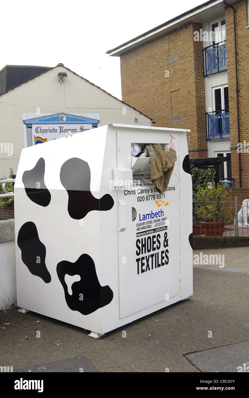 Recycling Bank Stock Photo