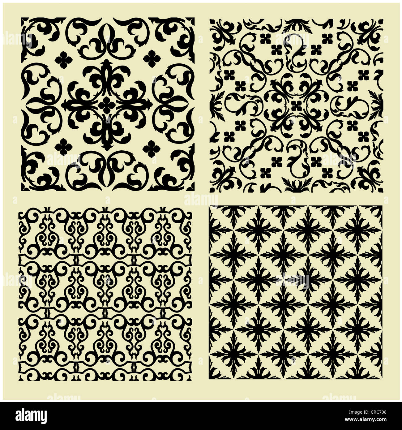 Art floral pattern background Stock Photo - Alamy