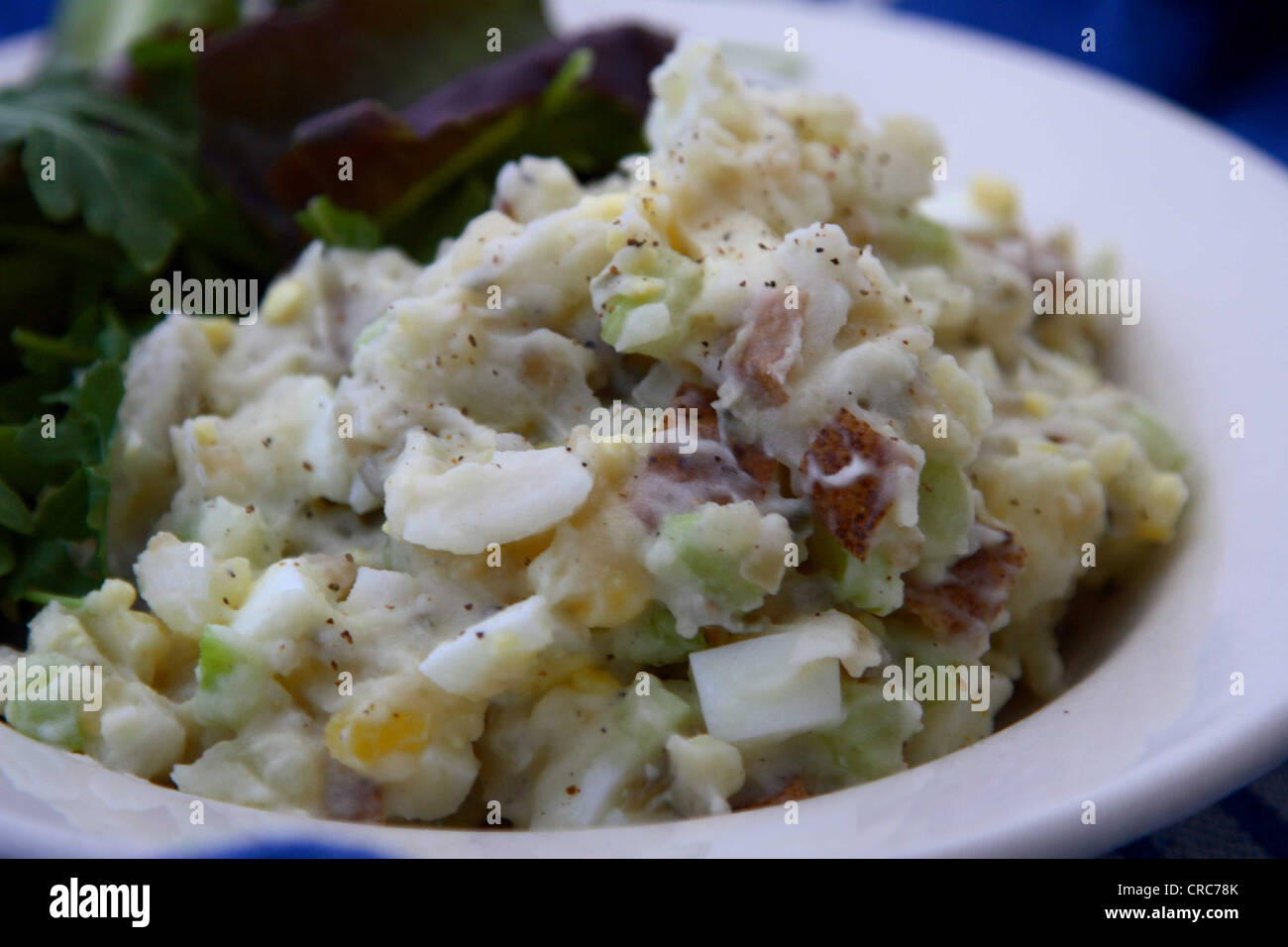 Classic American Potato Salad Stock Photo - Alamy