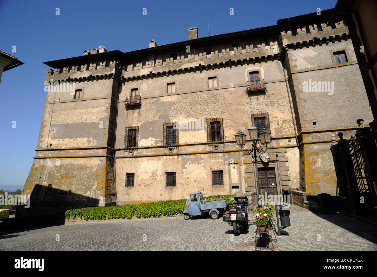 Italy, Lazio, Vignanello, Castello Ruspoli castle Stock Photo