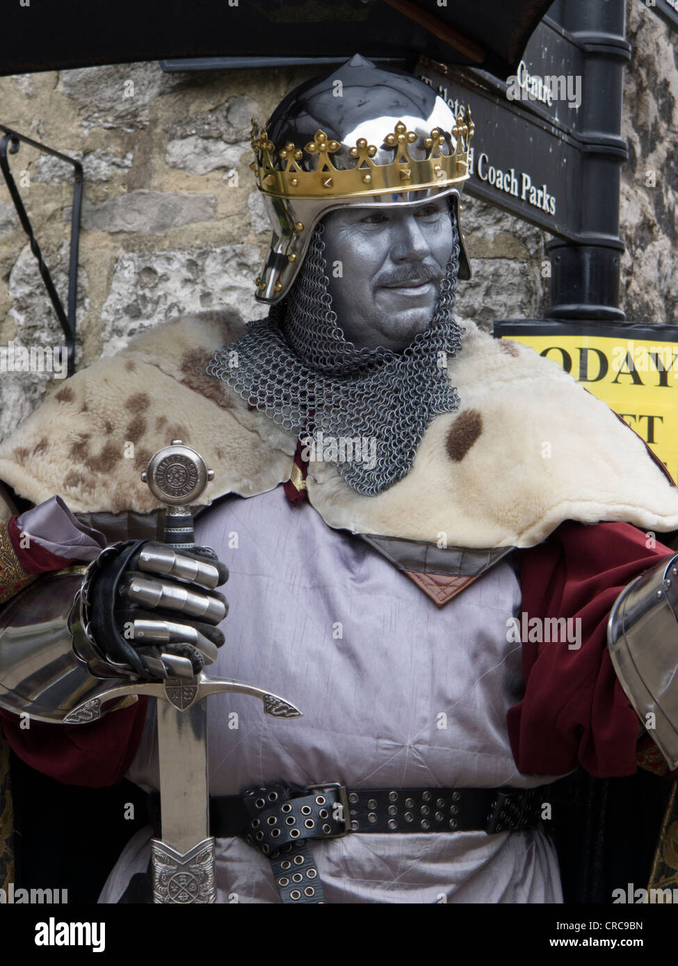 People Dressed In Medieval Clothing As Living History Characters In The   People Dressed In Medieval Clothing As Living History Characters In CRC9BN 