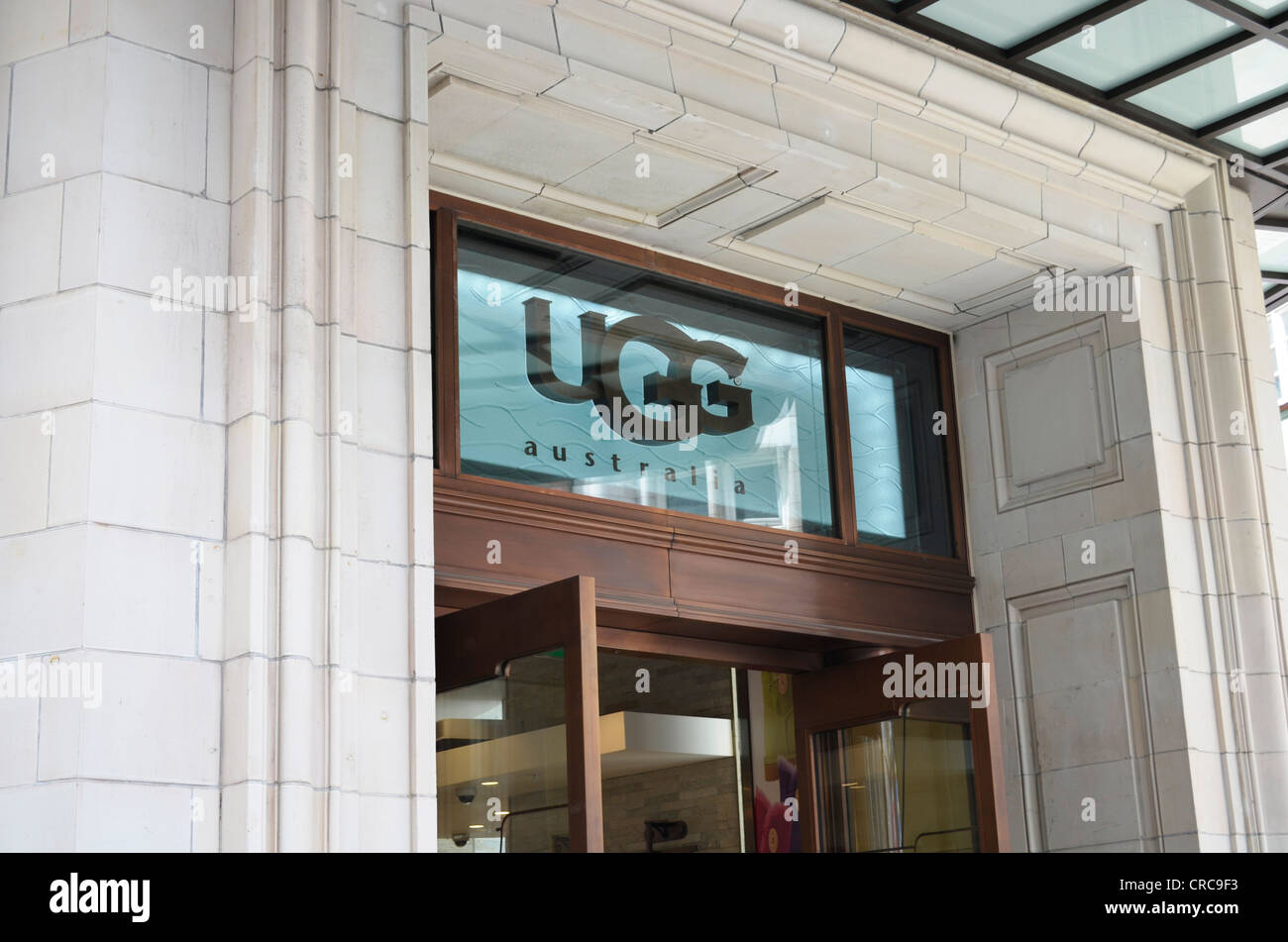 Ugg boots store Piccadilly Stock Photo - Alamy
