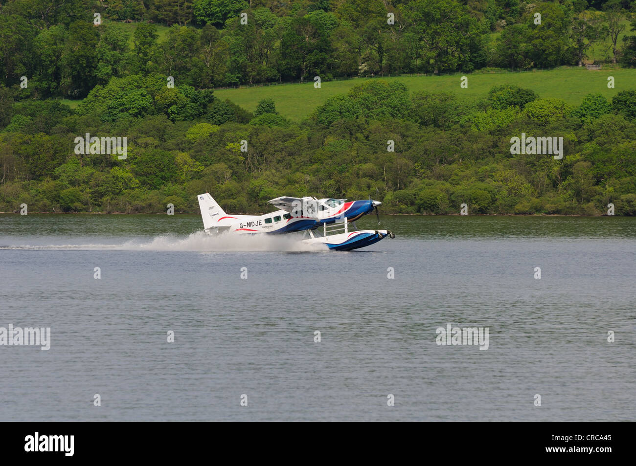 Plane Landing On Water High Resolution Stock Photography and Images - Alamy