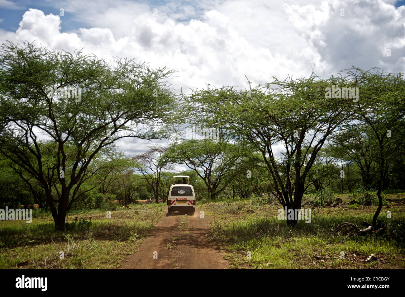 Safari travel in Kenya Stock Photo