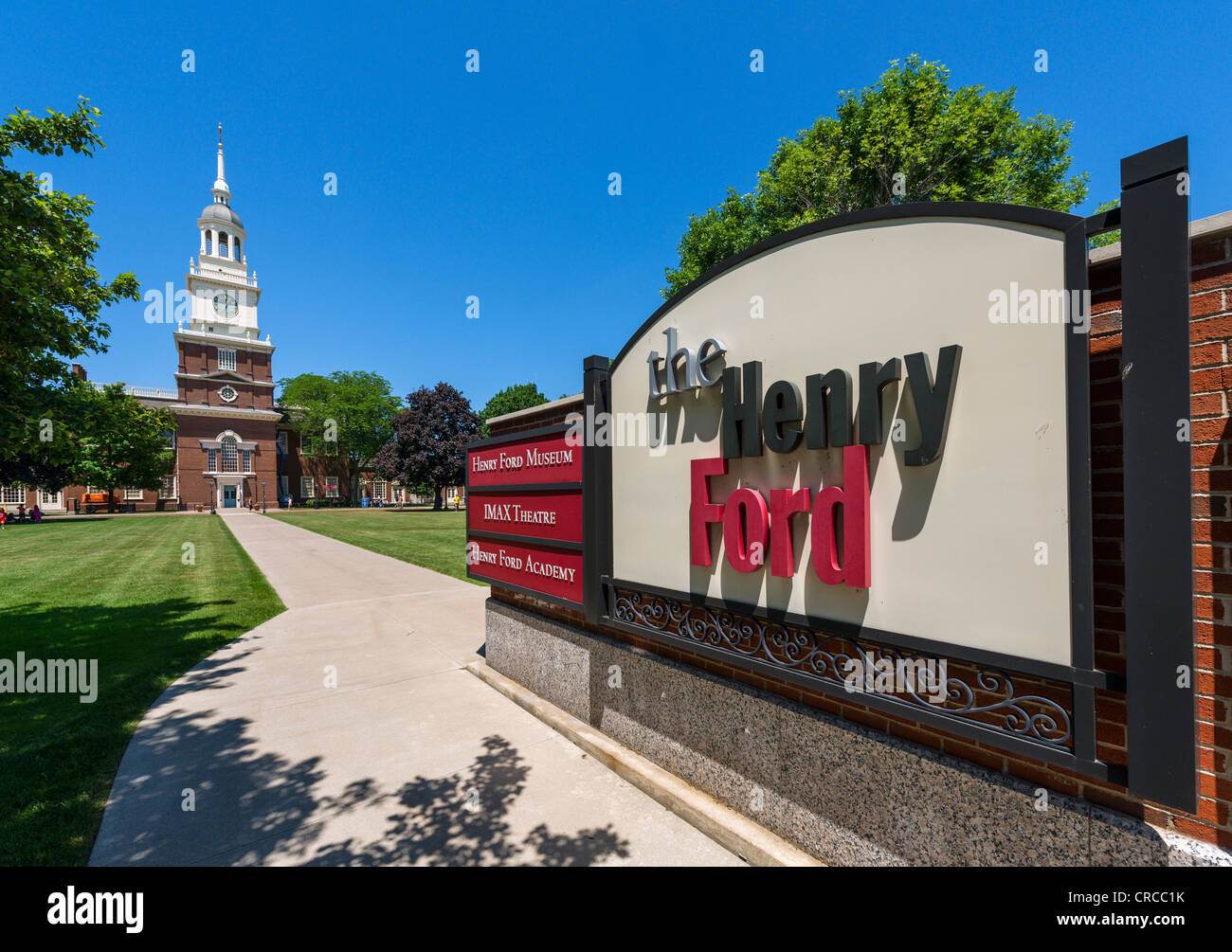 The Henry Ford Museum, Dearborn, Detroit, Michigan, USA Stock Photo