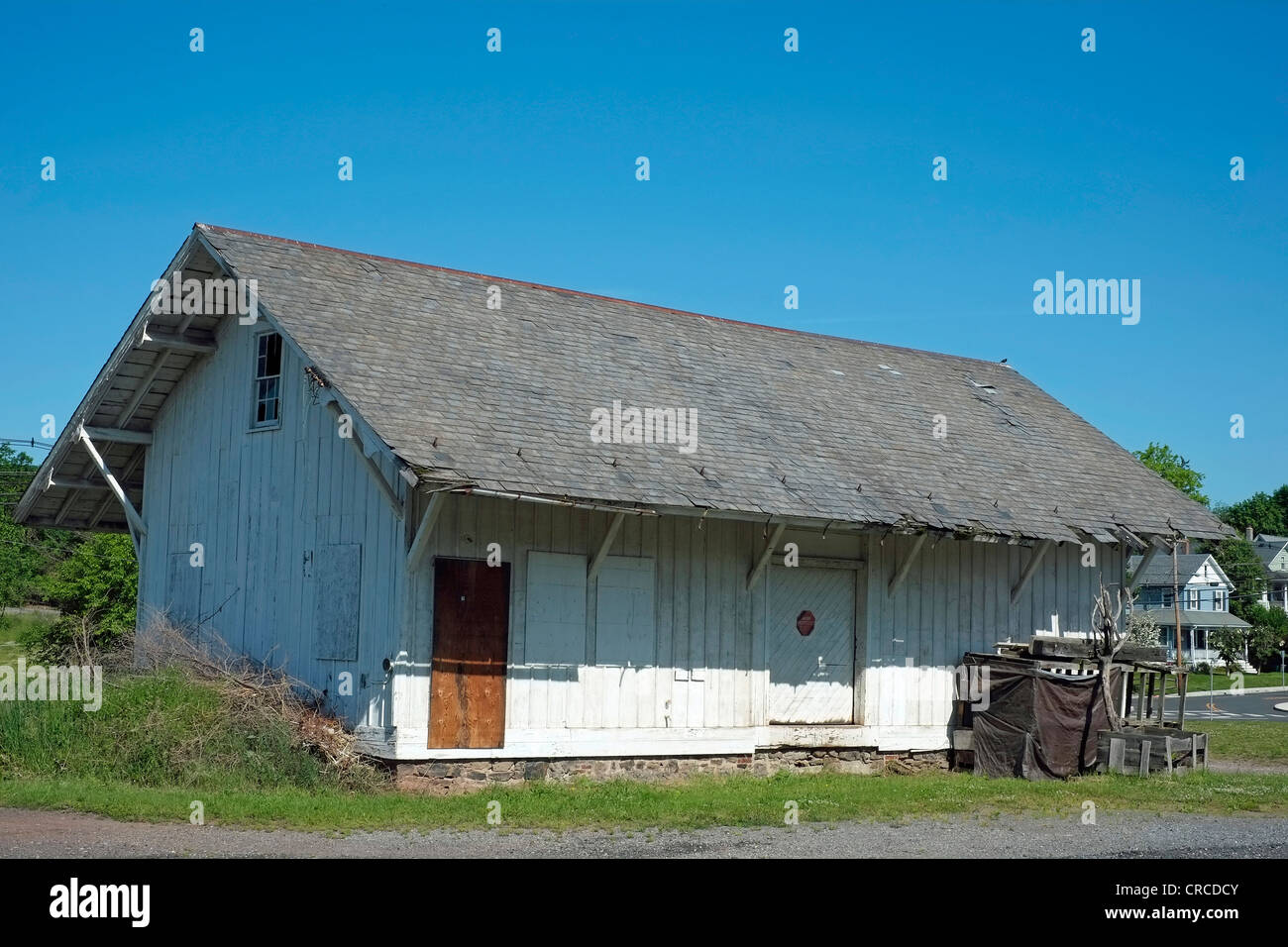 house by the railroad
