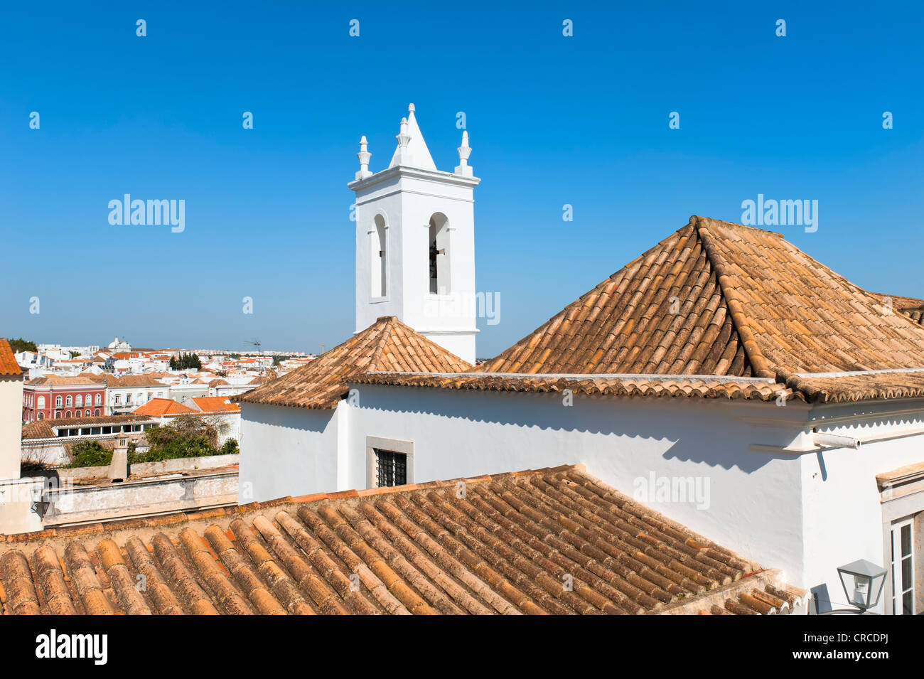 Da Misericordia Church, Tavira, Algarve, Portugal Stock Photo