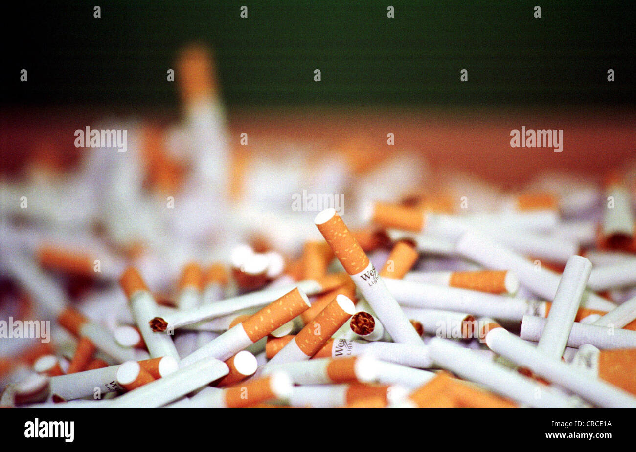 Poland, cigarette production at Reemtsma Polska SA Stock Photo Alamy