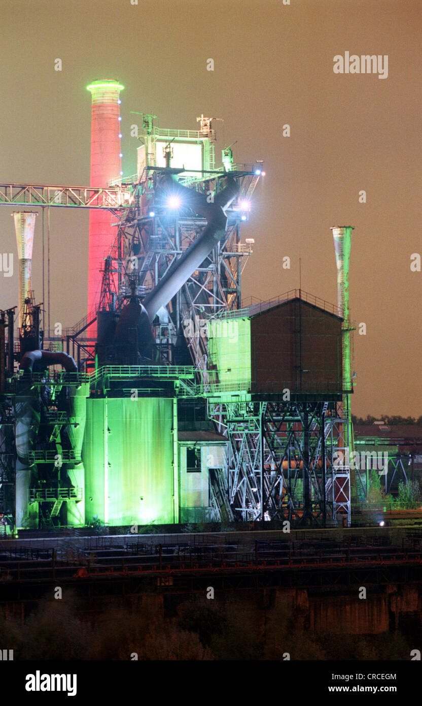 Iba project landscape park duisburg nord industrial monument hires