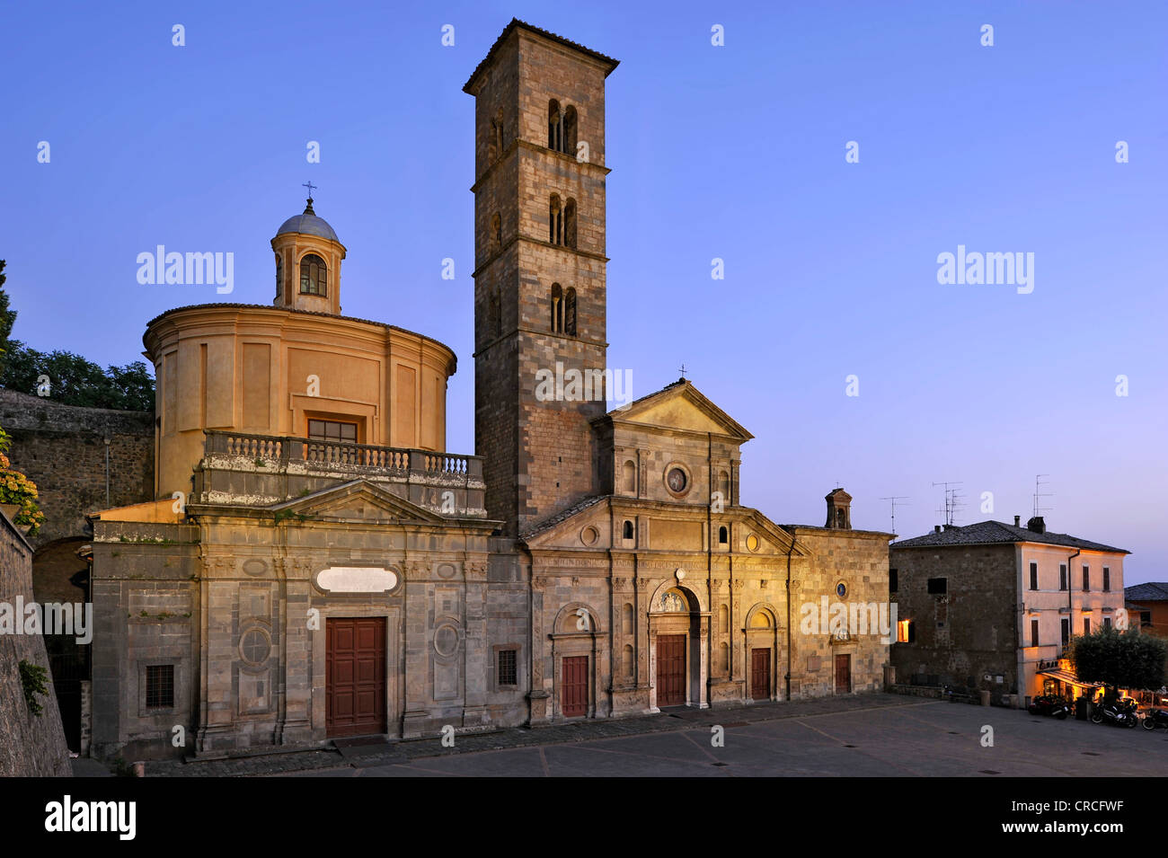 Basilica of St. Christina, Piazza Santa Cristina, Bolsena, Lazio, Italy, Europe Stock Photo Alamy
