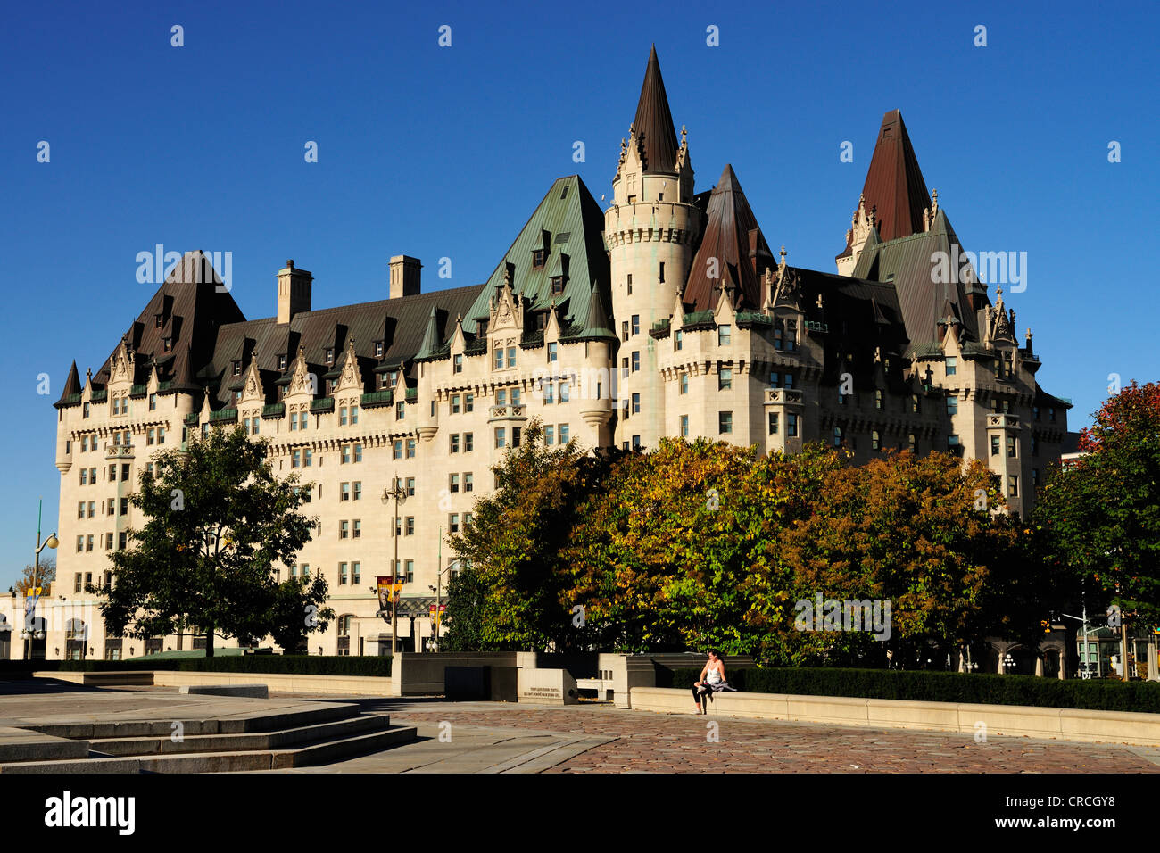 The Hotel Chateau Laurier In Downtown Ottawa Ontario Canada North America Stock Photo Alamy