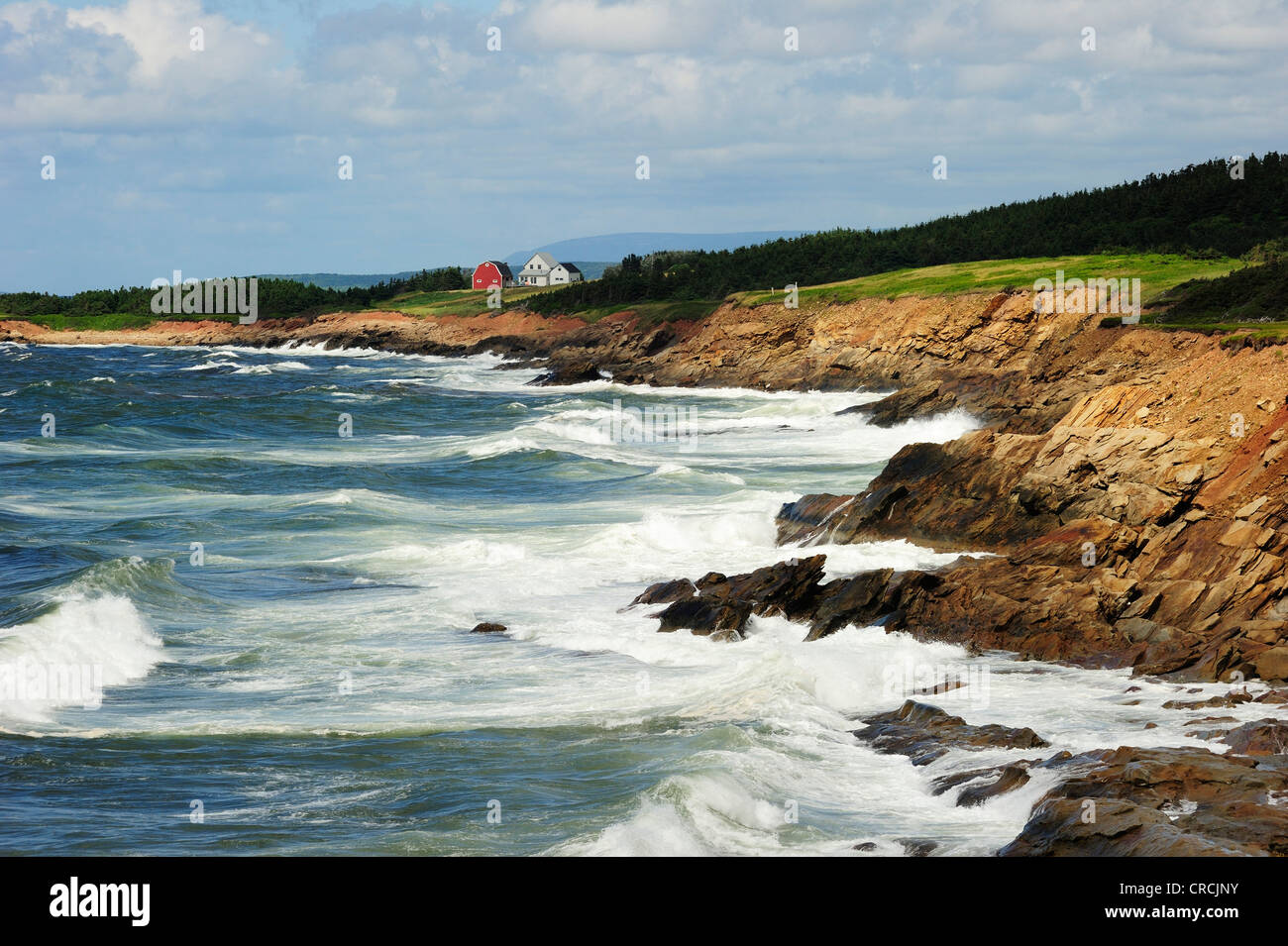 East coast of Cape Breton, Nova Scotia, Canada, North America Stock Photo