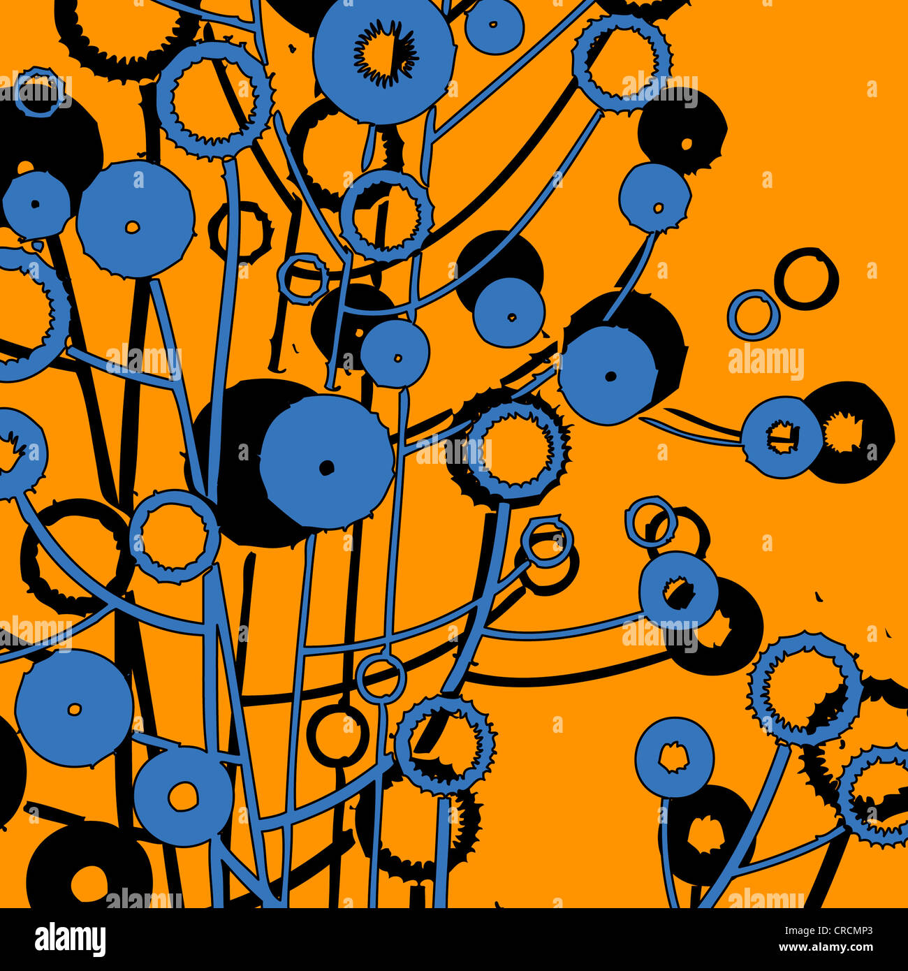 Art floral holiday background with space for text Stock Photo - Alamy