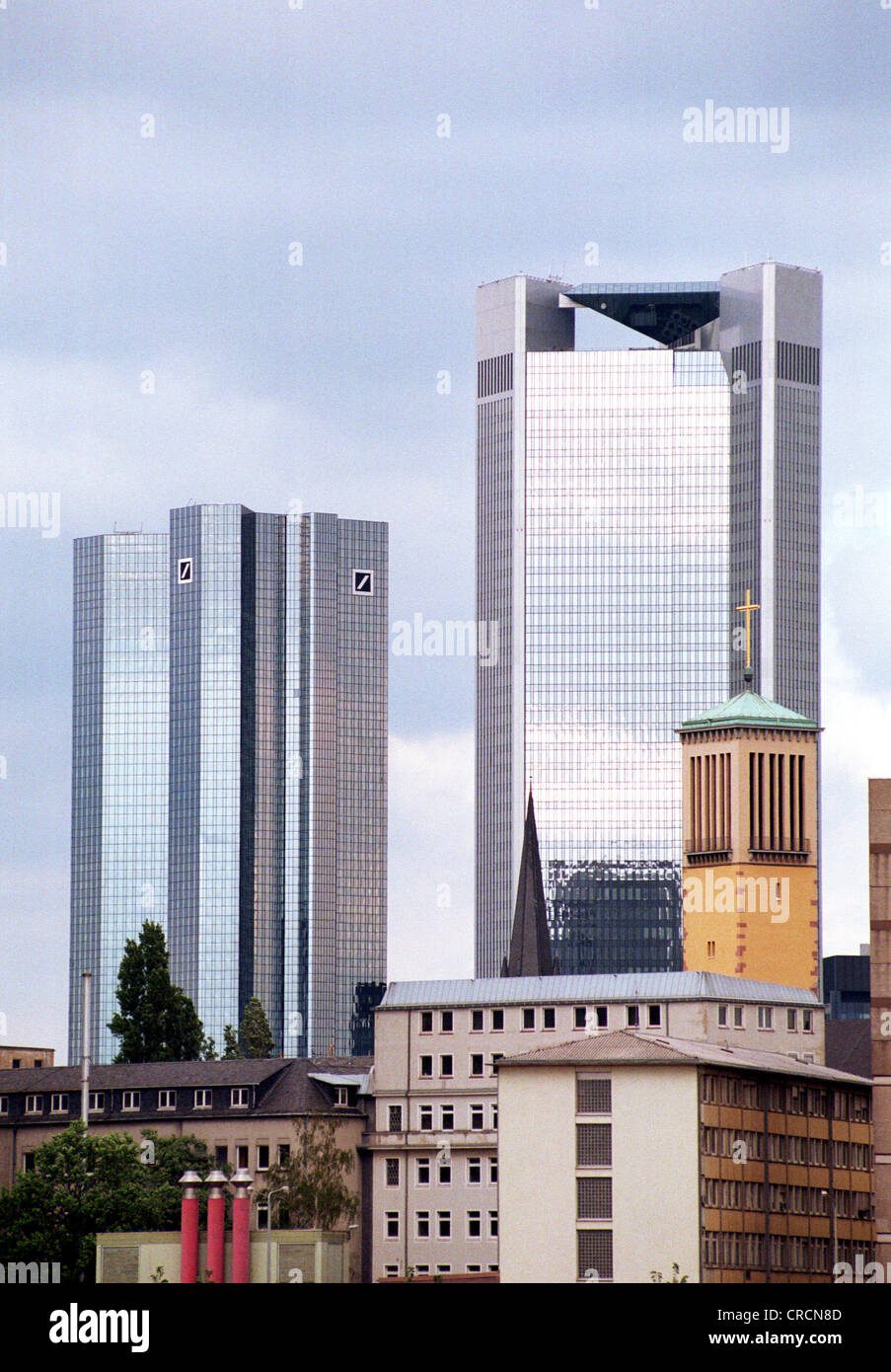 German bank BfG Bank in Frankfurt Stock Photo